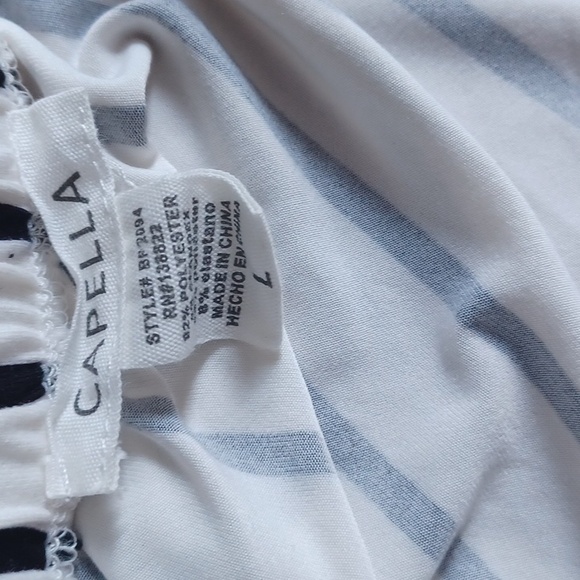 Capella jump suit size L palazzo pants - Picture 9 of 11